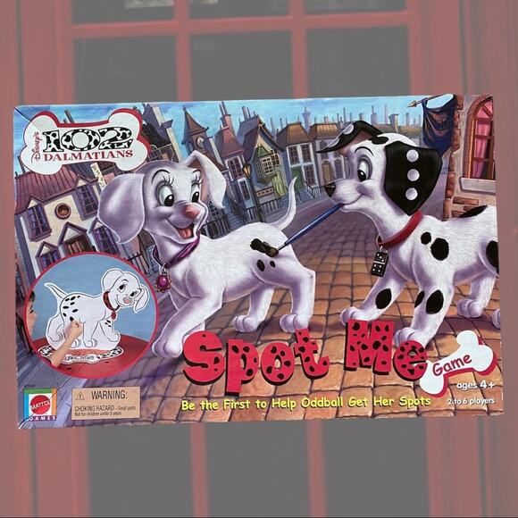 Mattel Games Y2K 2000 102 Dalmatians Spot Me Game (complete) - Picture 2 of 6